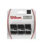 Wilson Pro Overgrip Sensation BK/WH Quấn Cán Vợt Tennis WRZ4010 - Ảnh 3